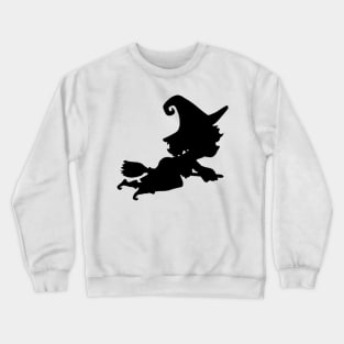 Witch Flies Away Quickly Crewneck Sweatshirt